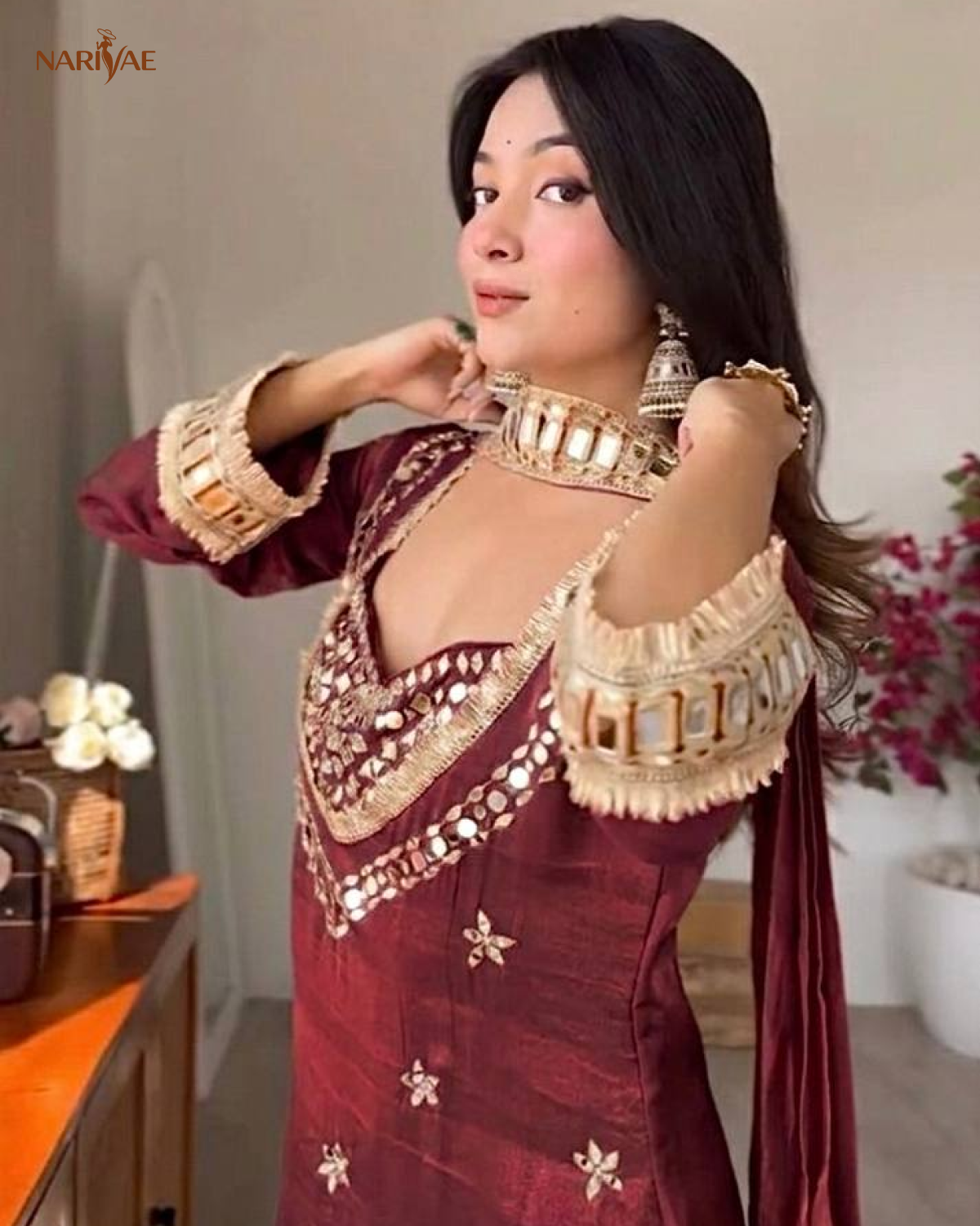 maroon