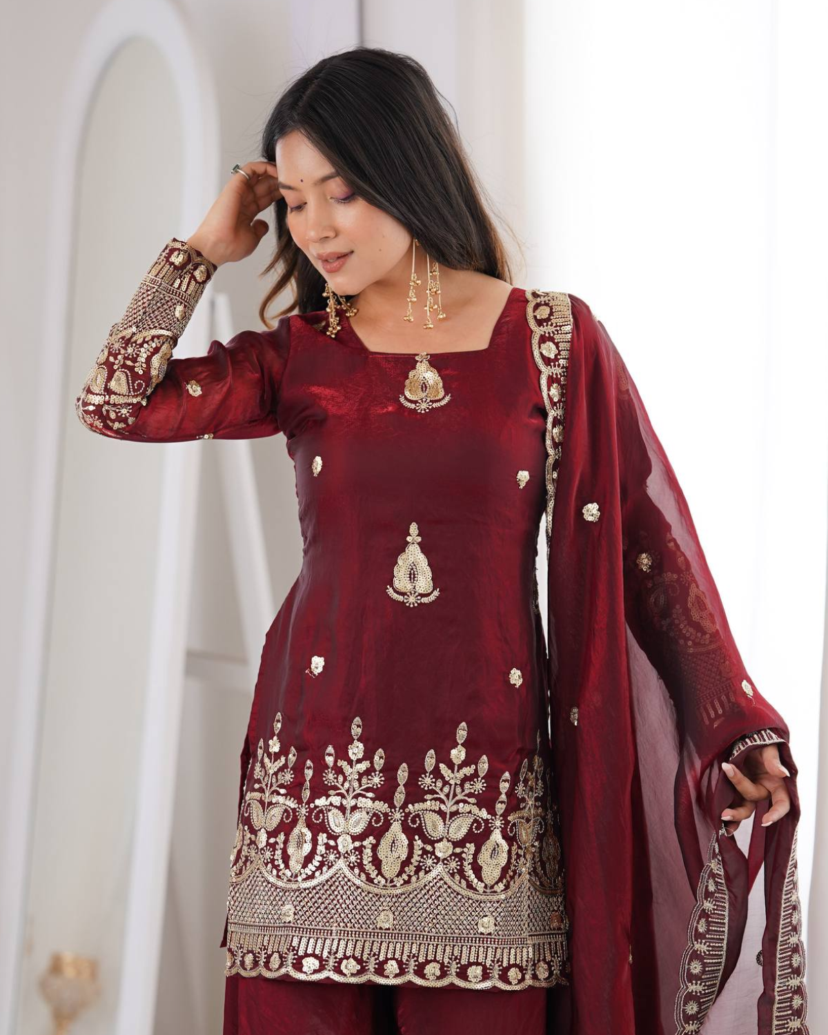 maroon